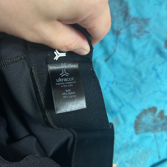 EUC Ultracor Black Star Athletic Leggings - Picture 5 of 6